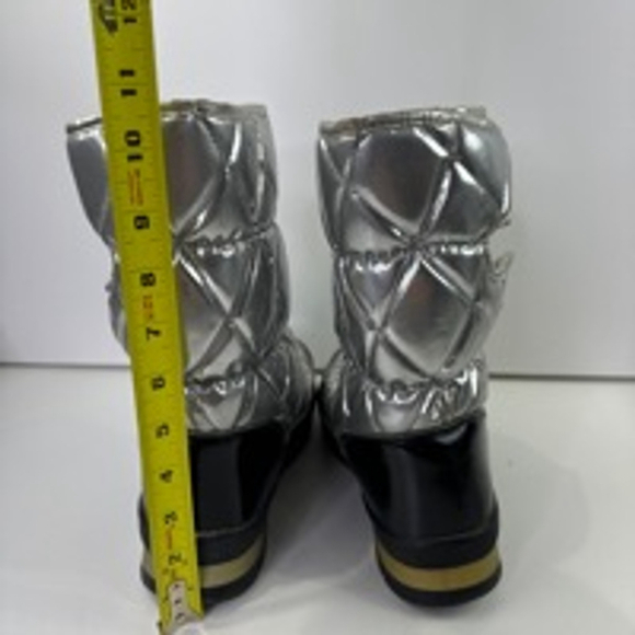 Jog Dog Silver puffy winter boots  - made in Italy size 39 - Picture 7 of 11